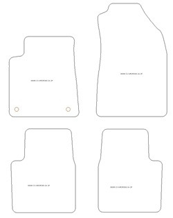 Tapis pour Citroen C3 Aircross Essence / Disel 2025- MTM Plus