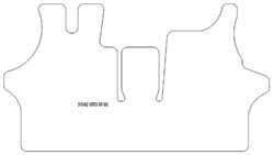 es. tapis de sol auto MTM Top - bordure noire similicuir - surpiqure blanche