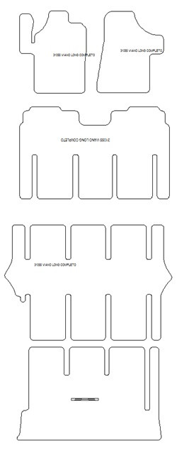 es. tapis de sol auto MTM Top - bordure noire similicuir - surpiqure blanche