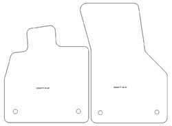 Tappetini per Audi TT (8S) 03.2014- MTM Top