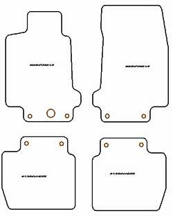 Tapis pour Maserati GT 2018- MTM Top