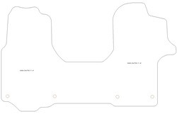 tapis Volkswagen Crafter Top