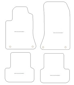 Tapis pour Infiniti Q30/QX30 2015-2020 MTM Top