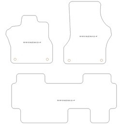 Tapis pour Volkswagen ID.Buzz Bus 2022- MTM Top