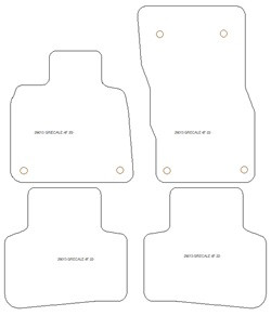 Tapis pour Maserati Grecale 2022- MTM Top