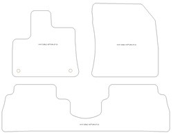 Tapis pour Fiat Doblo III / e-Doblo (Electric) 2023- MTM Top