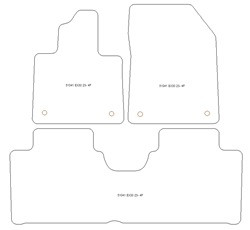 Tapis pour Volvo EX30 2023- MTM Top