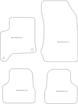 Tapis pour Opel Corsa F Hybrid 09.2023- MTM Top