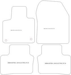 Tapis pour Opel Astra L Sports Tourer Electric 2024- MTM Top
