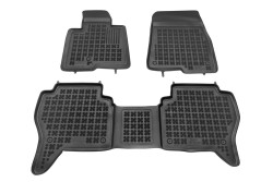 Tapis pour Mitsubishi Pajero III long 2000-03.2007 MTM 3D caoutchouc